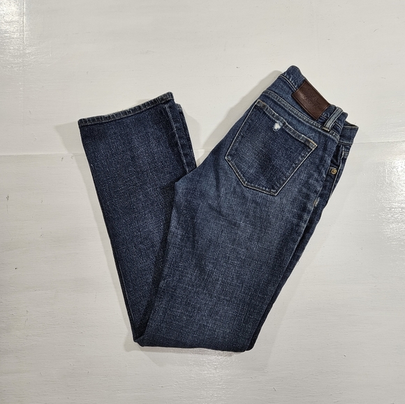 Lauren Ralph Lauren distressed boot cut jeans women's size 4 - Picture 1 of 14